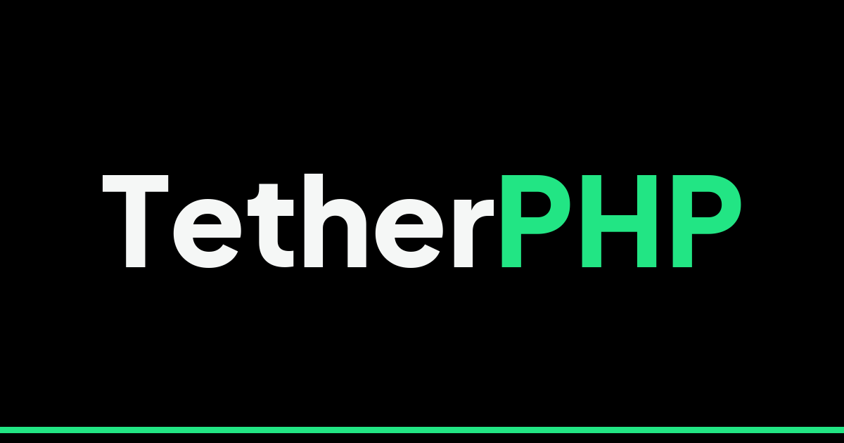 tetherphp.com image